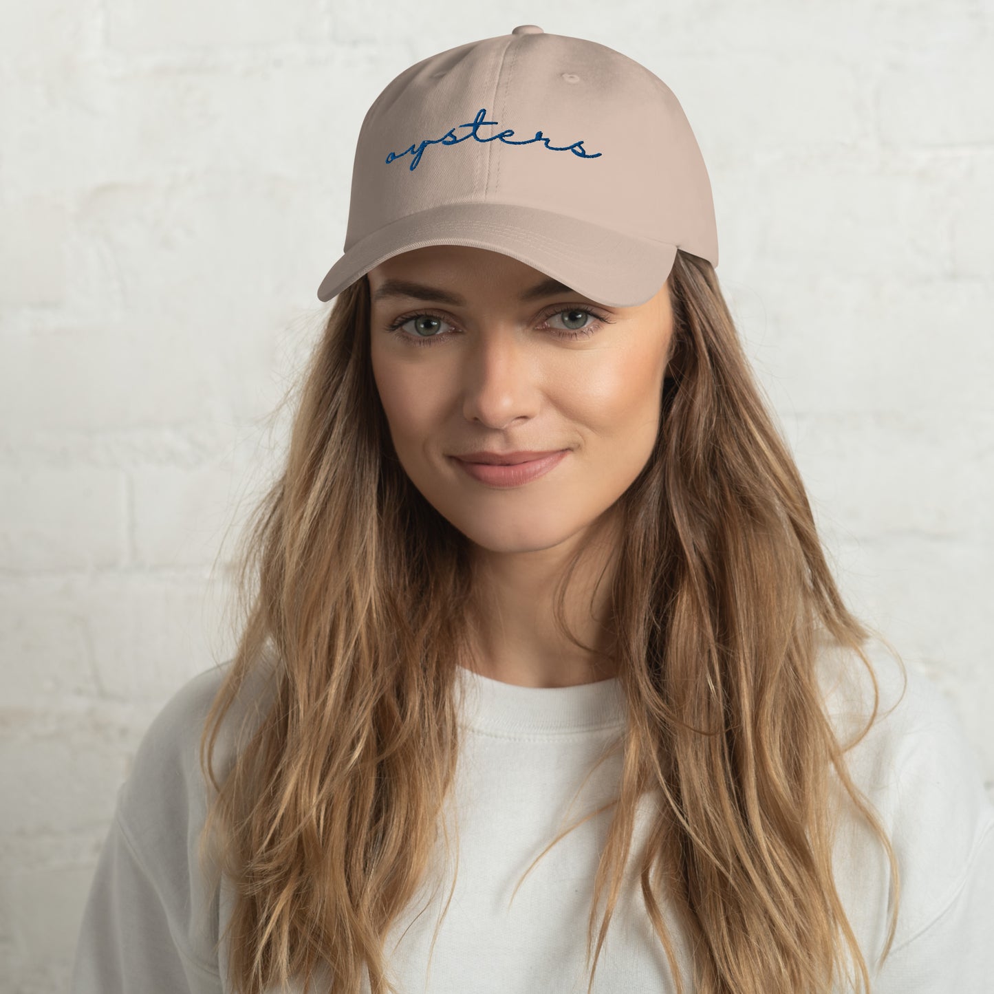 Cursive Oysters: the Baseball Hat