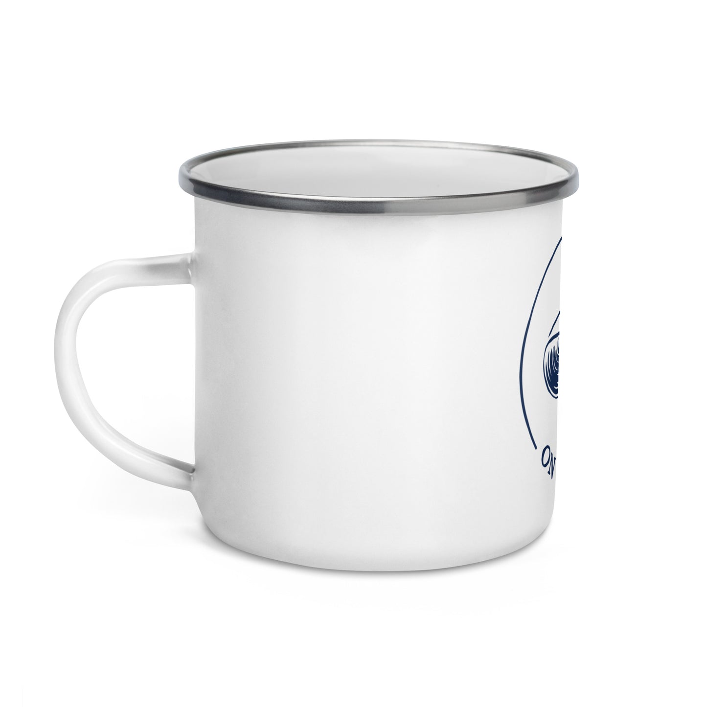 On the Salt™ Logo Enamel Mug