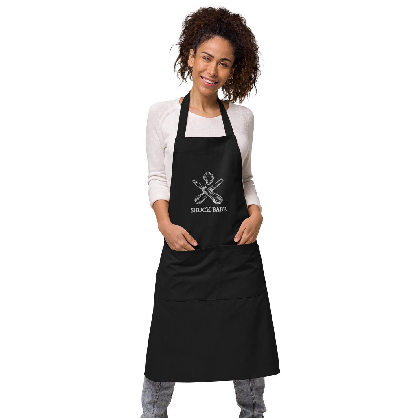 Shuck Babe: Organic cotton apron