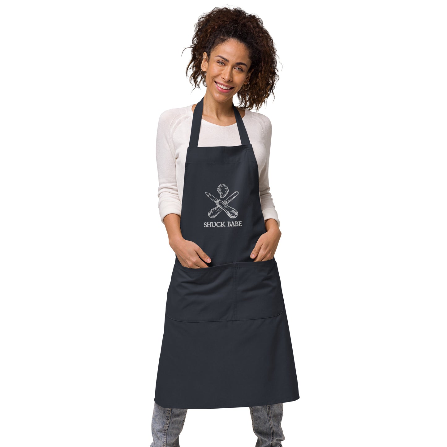Shuck Babe: Organic cotton apron