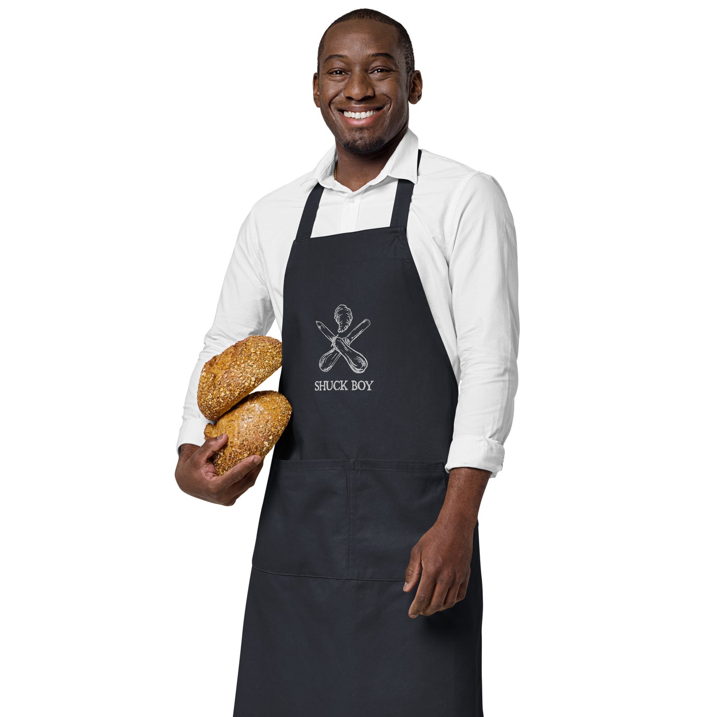 We prefer Shuck Boys - Embroidered Apron