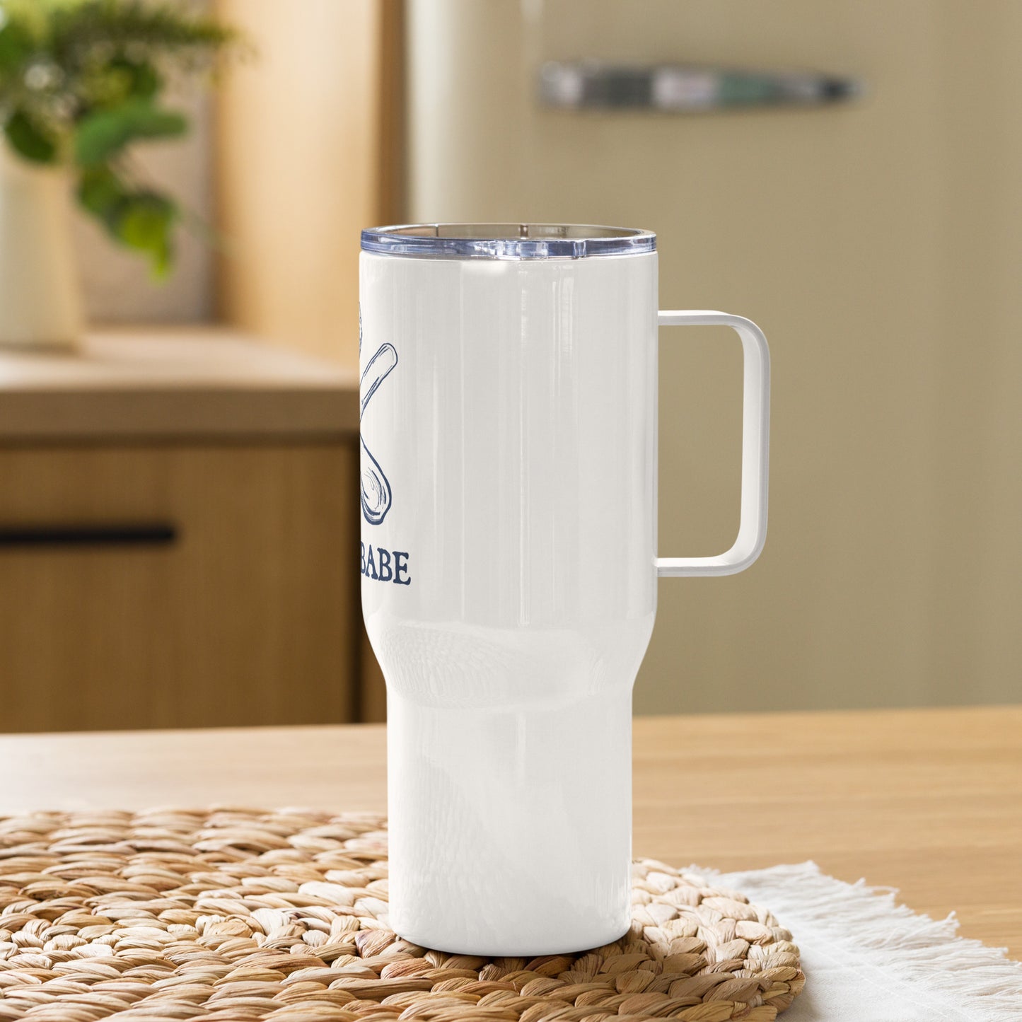 Shuck Babe: Travel Mug + Handle