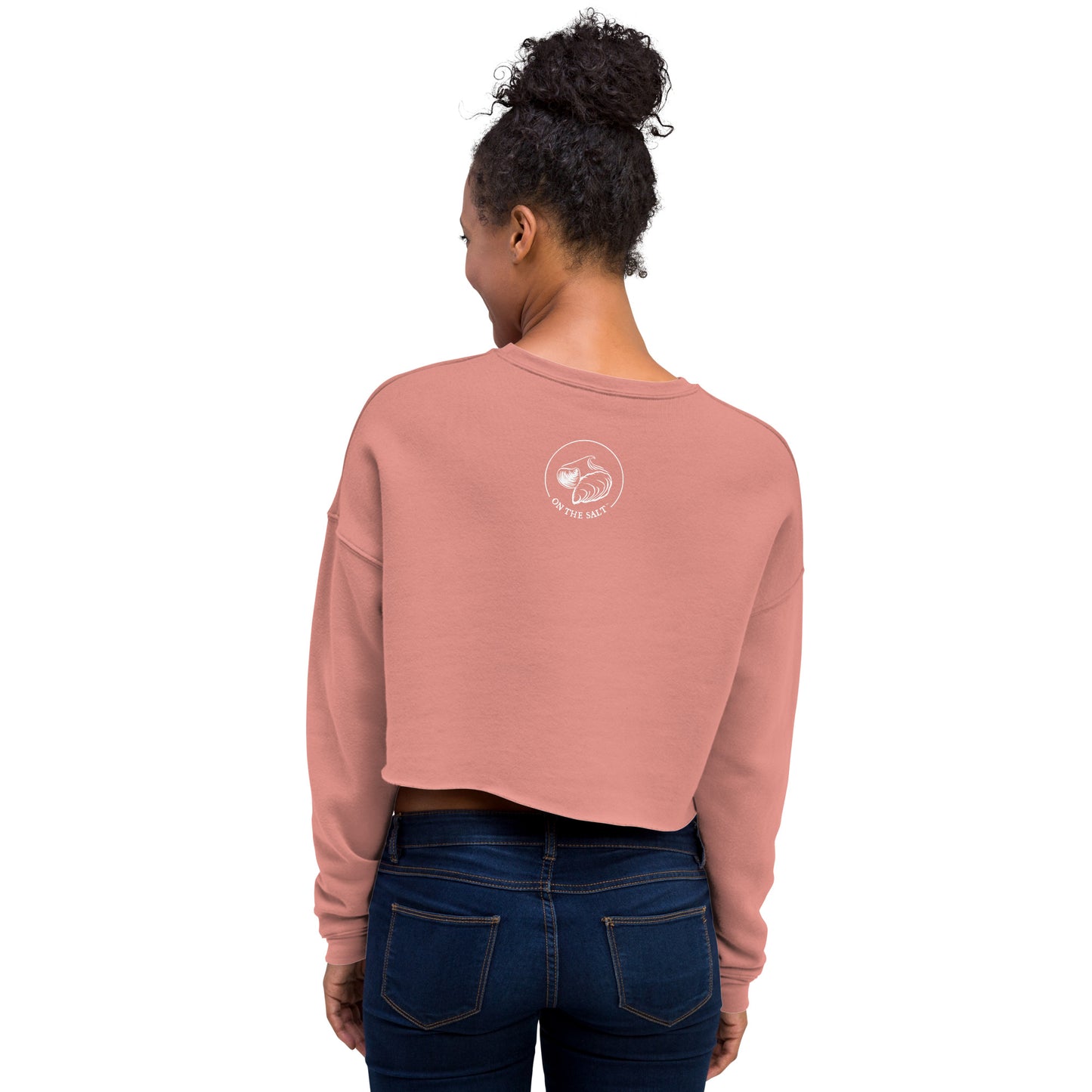 Oyster and Champagne Club: Crop Sweatshirt