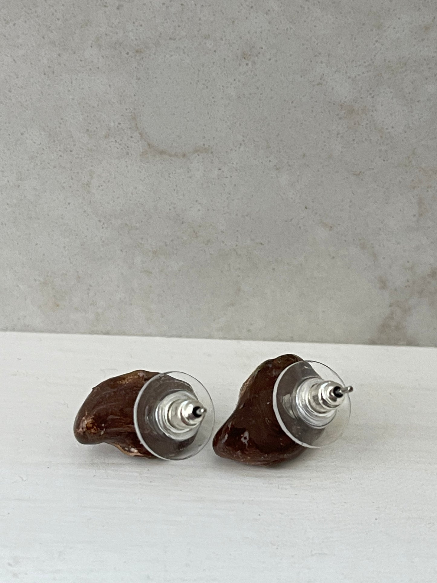 Oyster Shell and Pearl Earring