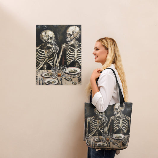Forever in Love with Oysters: Tote bag