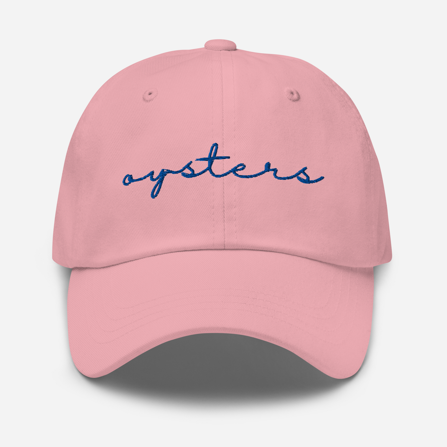 Cursive Oysters: the Baseball Hat
