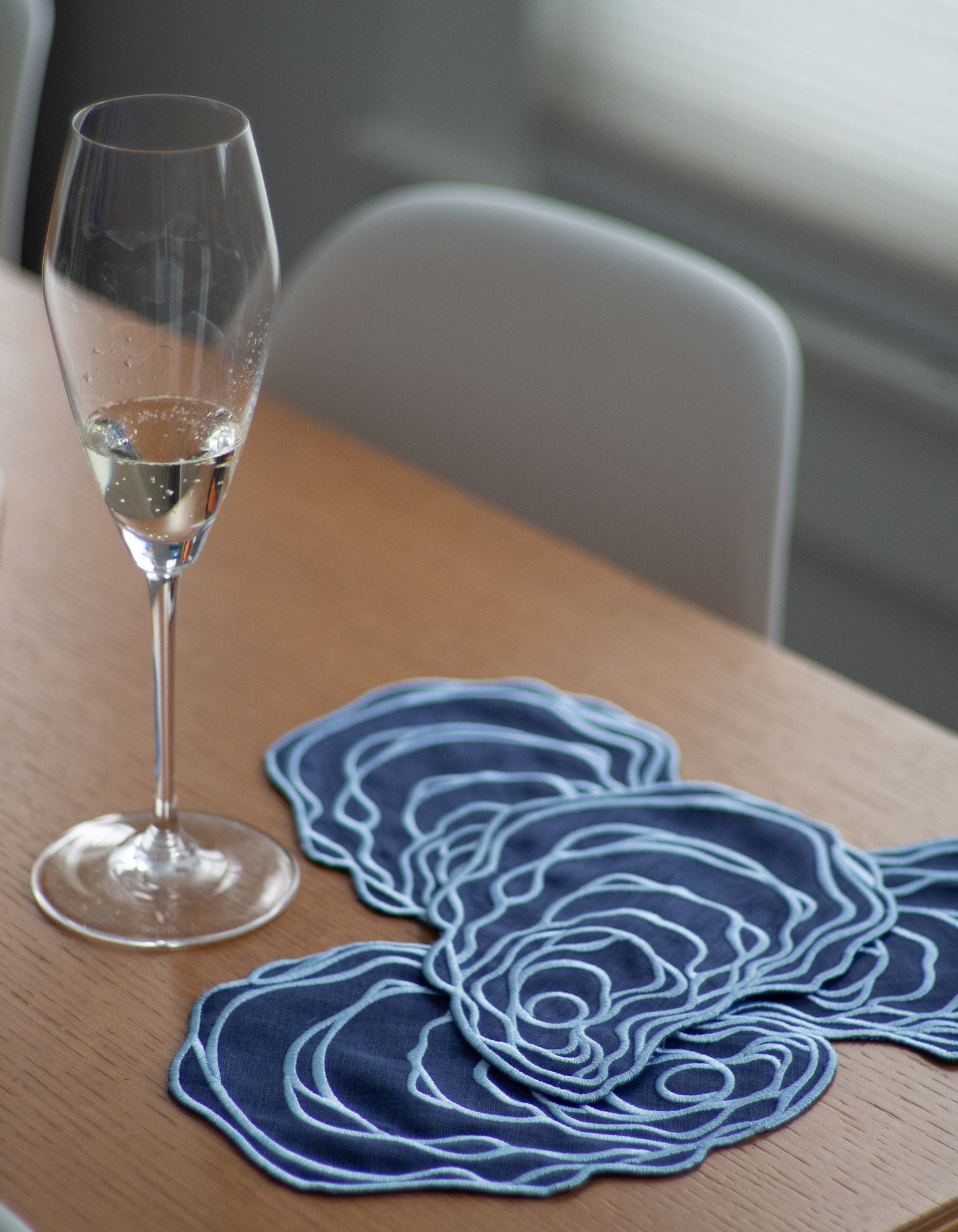 Linen Oyster Cocktail Napkins