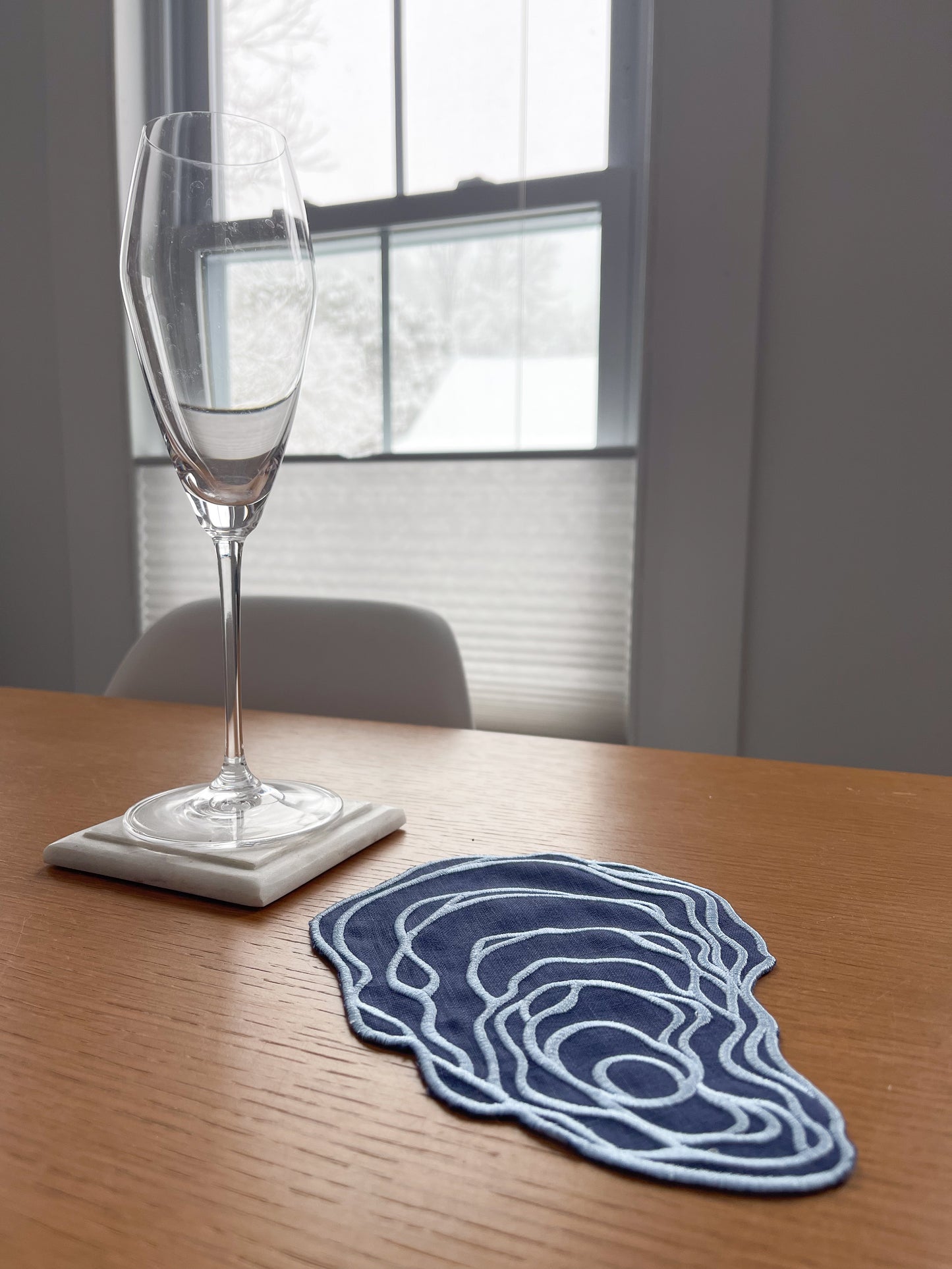 Linen Oyster Cocktail Napkins