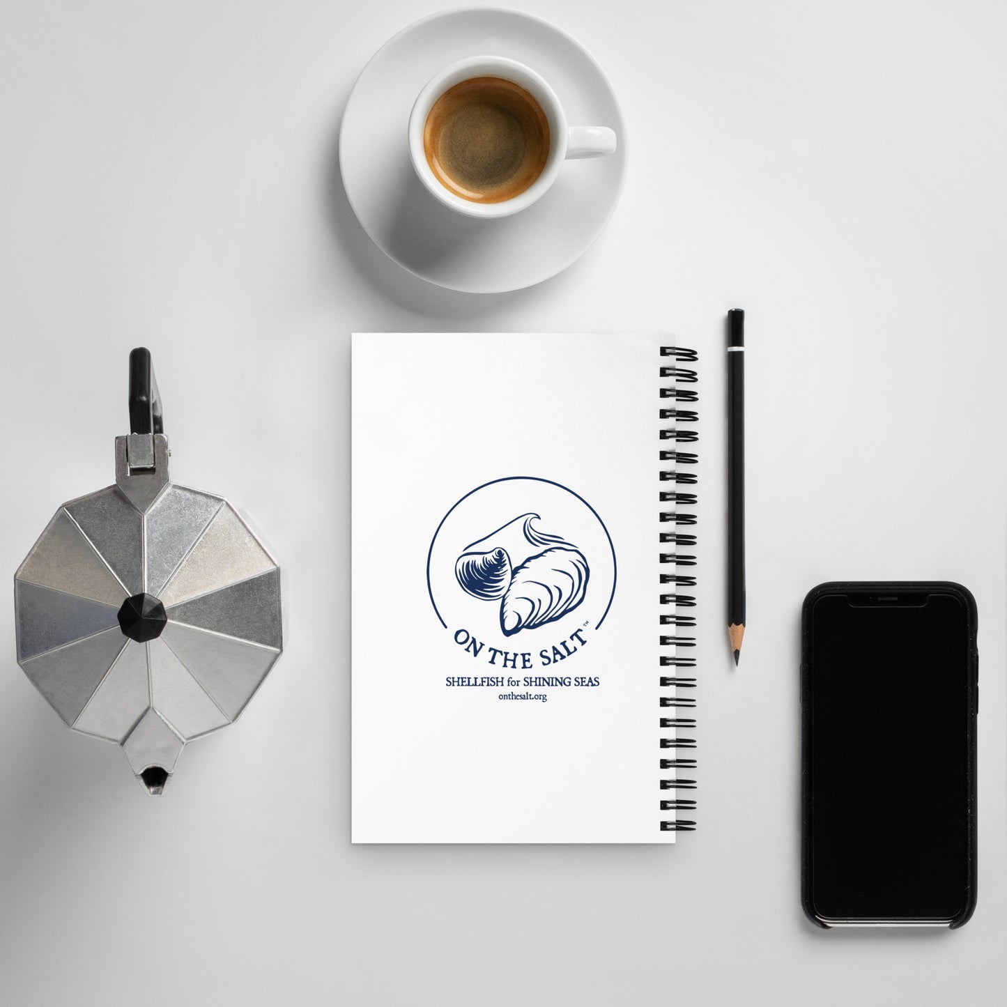 Shellfish Cheers Spiral Notebook