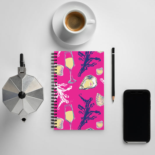 Shellfish Cheers Spiral Notebook
