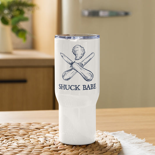 Shuck Babe: Travel Mug + Handle
