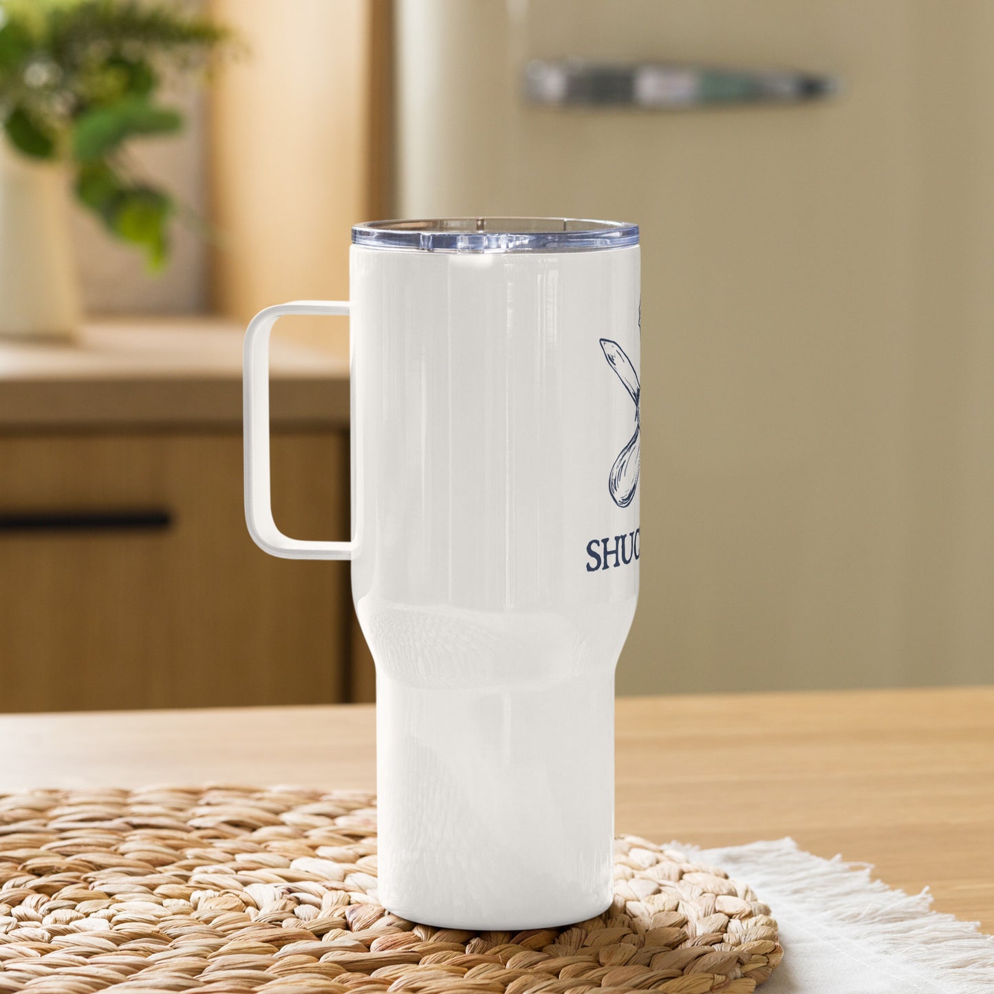 Shuck Babe: Travel Mug + Handle